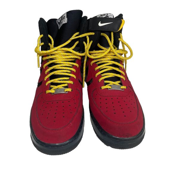 Nike Air Force 1 Supreme Bakin High University Red Shoes main image 4
